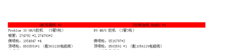 诺信胶机常用备件明细